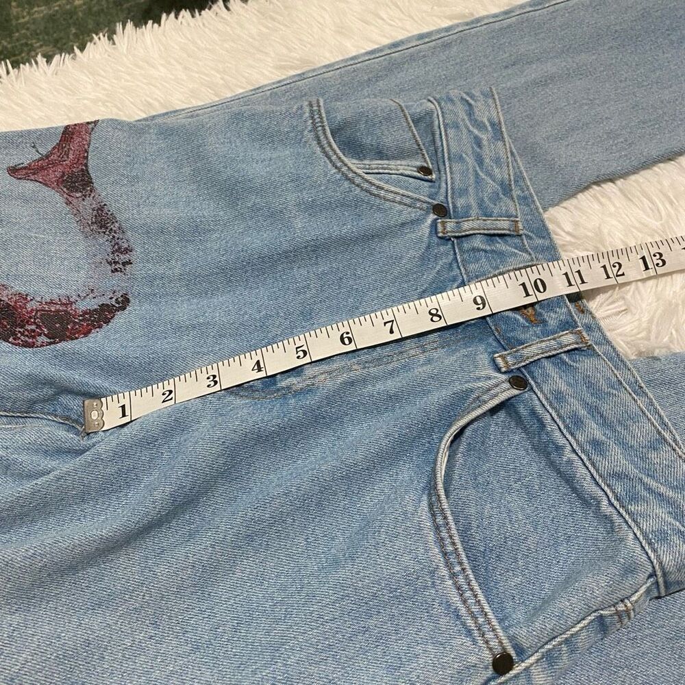 The Ragged Priest Reputation Snake Mom Jeans Size 26 - Picture 4 of 7